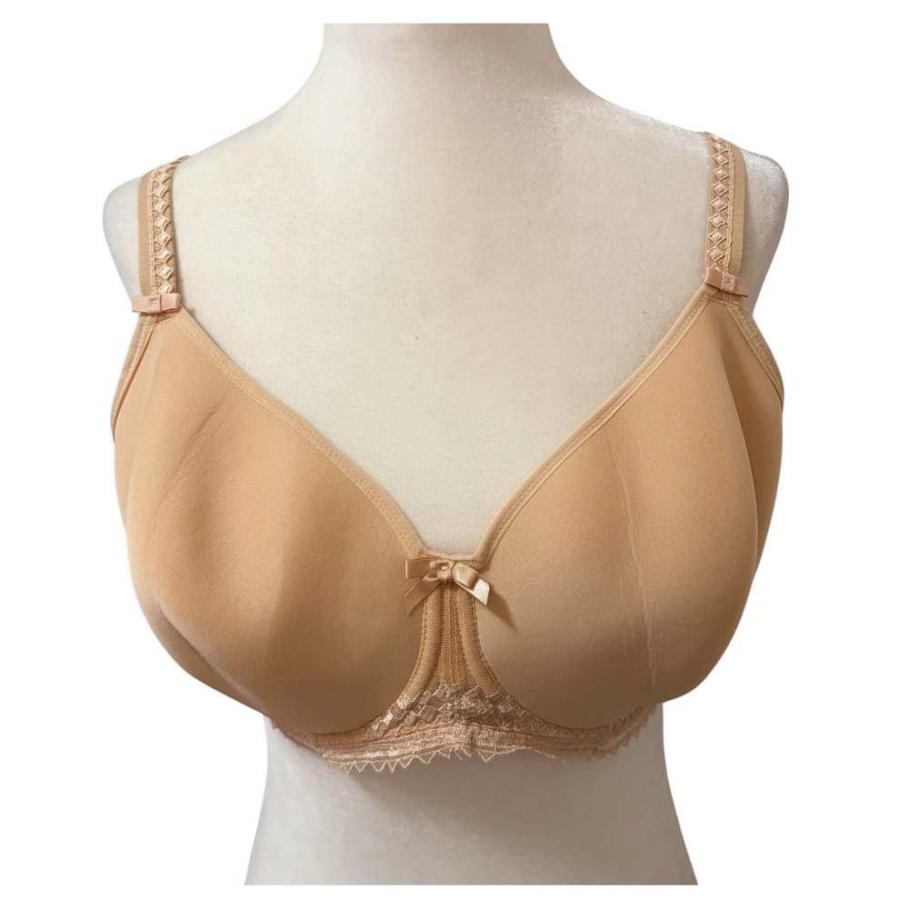 Fantasie Rebecca Underwired Spacer Bra Nude Beige Size 34G Lingerie